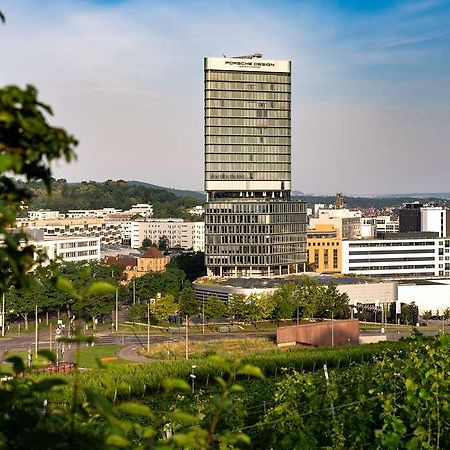 Radisson Blu Hotel At Porsche Design Tower Stuttgart Exterior photo