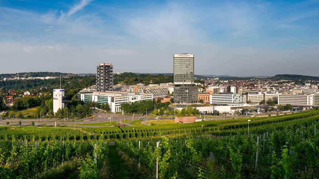 Radisson Blu Hotel At Porsche Design Tower Stuttgart Exterior photo